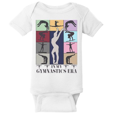 In My Gymnastics Era Gymnast Exercise Lovers Gymnastics Baby Bodysuit