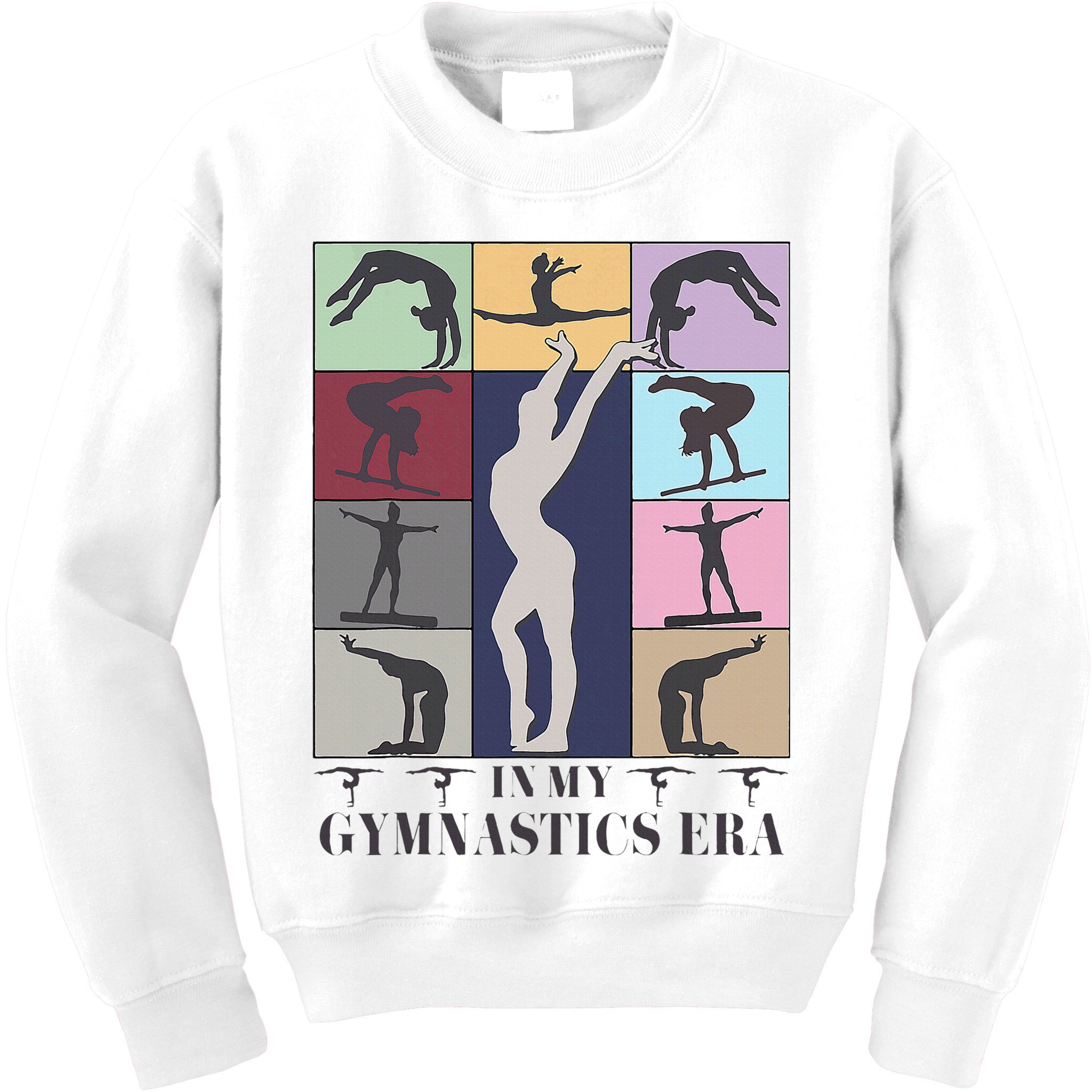 In My Gymnastics Era Gymnast Exercise Lovers Gymnastics Kids Sweatshirt