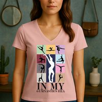 In My Gymnastics Era Women's V-Neck T-Shirt