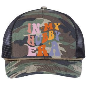 In My Hubby Era New Husband 2024 Retro Rope Trucker Hat Cap