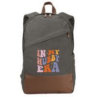 In My Hubby Era New Husband 2024 Cotton Canvas Backpack
