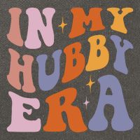 In My Hubby Era New Husband 2024 Cotton Canvas Backpack
