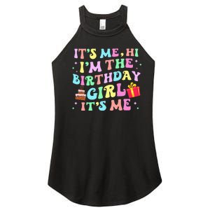 Its Me Hi Im The Birthday  Its Me Birthday Party Women's Perfect Tri Rocker Tank