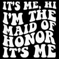 Its Me Hi Im The Maid Of Honor Its Me On Back Cooling Performance Crew T-Shirt
