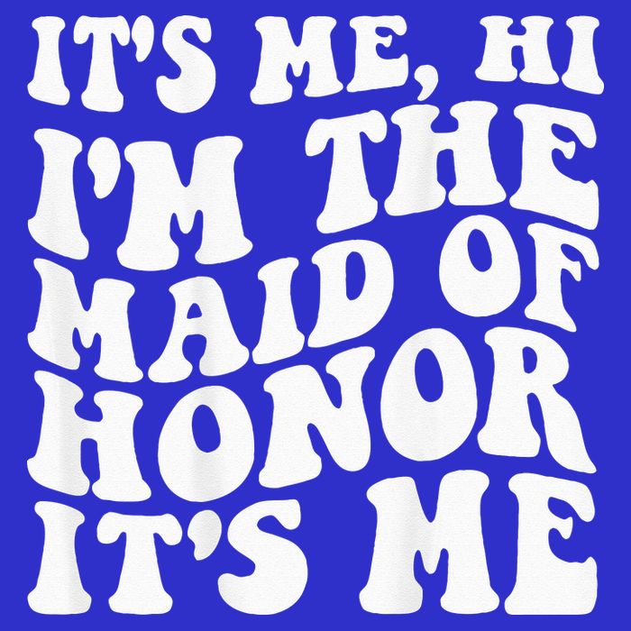 Its Me Hi Im The Maid Of Honor Its Me On Back Mesh Reversible Basketball Jersey Tank