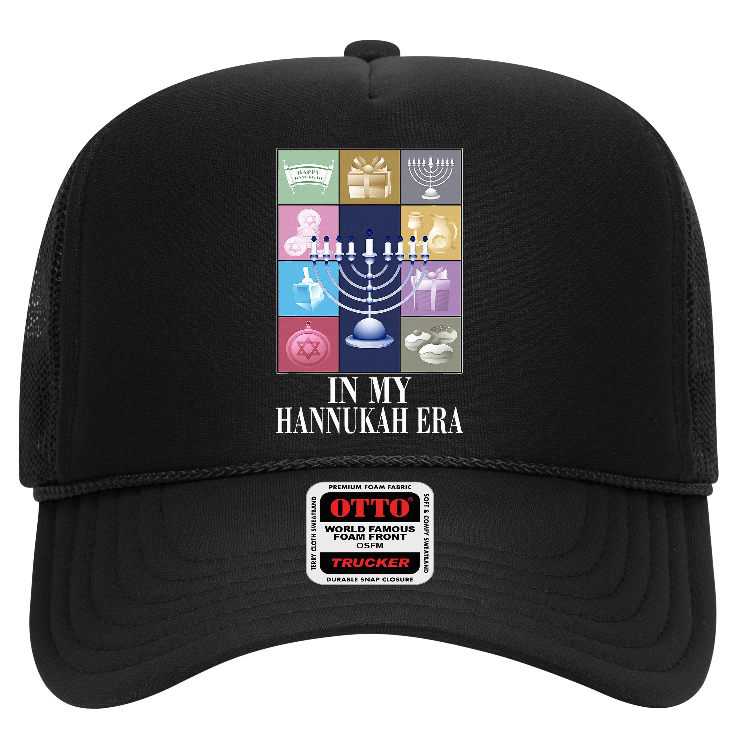 In My Hanukkah Era Ugly Jewish Xmas Funny Christmas Hanukkah   Hat