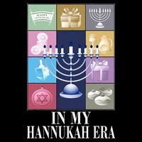 In My Hanukkah Era Ugly Jewish Xmas Funny Christmas Hanukkah   Ladies Long Sleeve Shirt