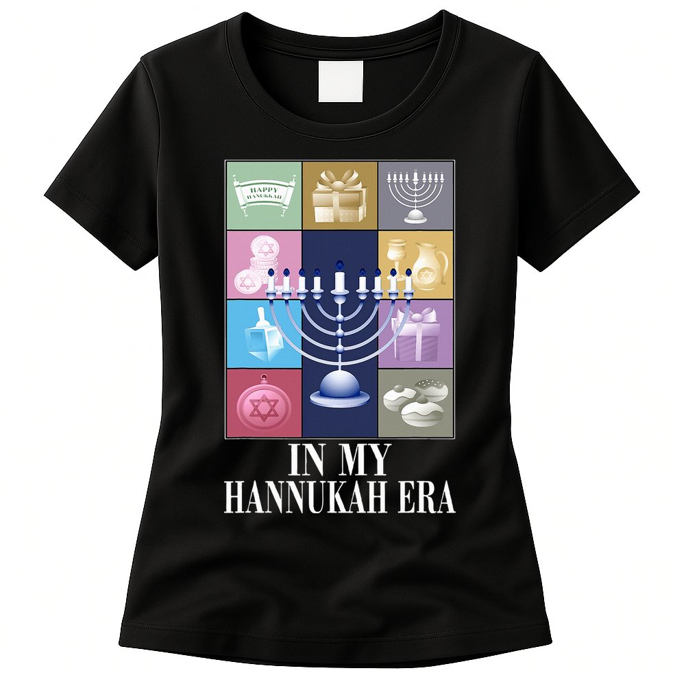 In My Hanukkah Era Ugly Jewish Xmas Funny Christmas Hanukkah   Womens T-Shirt