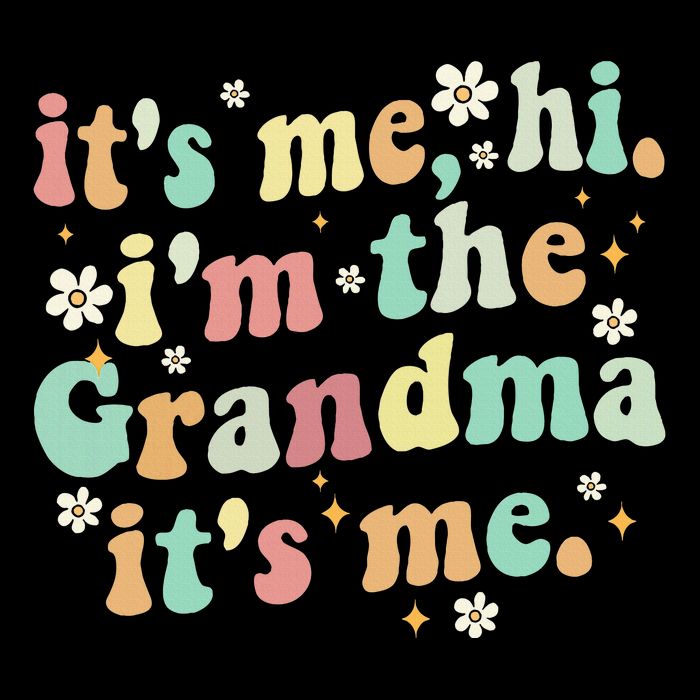 ItS Me Hi IM The Grandma ItS Me Women 16 in Basic Backpack