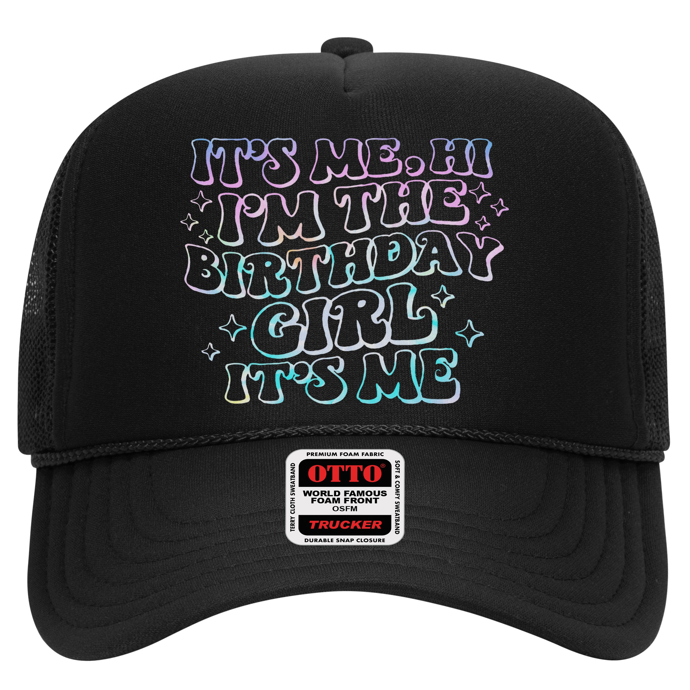 It's Me Hi I'm Birthday Girl It's Me Groovy  Hat