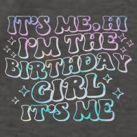 It's Me Hi I'm Birthday Girl It's Me Groovy  Vector Backpack