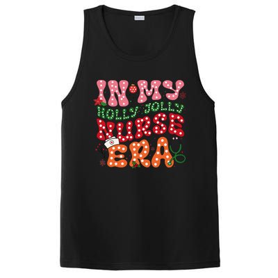 In My Holly Nurse Era Jolly Nurse Xmas Retro Nurse Christmas PosiCharge Competitor Tank