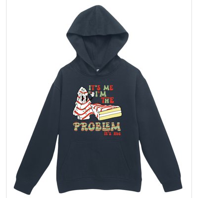 Its Me Hi Im The Problem Its Me Christmas Tree Cake Urban Pullover Hoodie