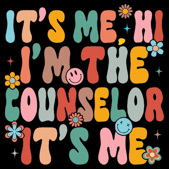 It's Me Hi I'm The Teacher Counselor  Back To School Cooling Performance Crew T-Shirt