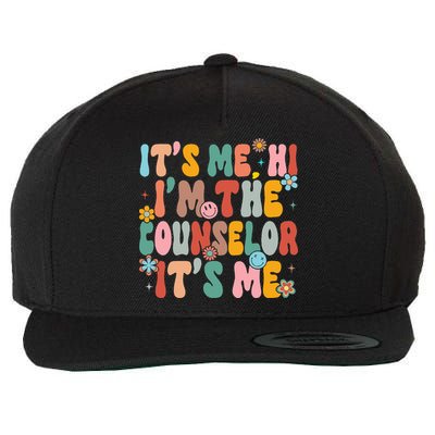 It's Me Hi I'm The Teacher Counselor  Back To School Wool Snapback Cap