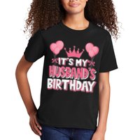 Its My Husbands Birthday Celebration Kids T-Shirt