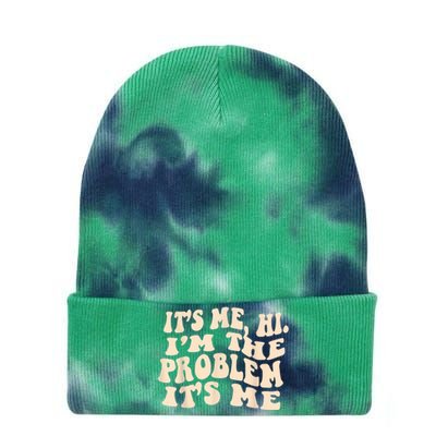 Its Me Hi Im The Problem Tie Dye 12in Knit Beanie