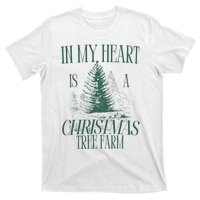 In My Heart Is A Christmas Tree Farm Xmas Holiday T-Shirt