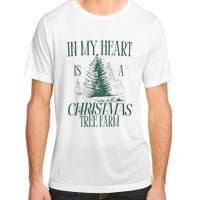 In My Heart Is A Christmas Tree Farm Xmas Holiday Adult ChromaSoft Performance T-Shirt