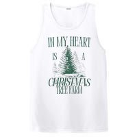 In My Heart Is A Christmas Tree Farm Xmas Holiday PosiCharge Competitor Tank