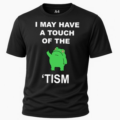 I May Have A Touch Of The Tism Frog Performance Shirt