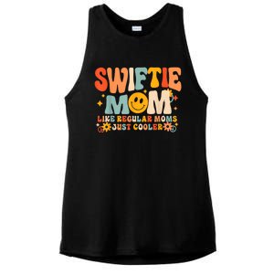 Its Me Hi Im The Cool Mom Its Me Retro Groovy Mothers Day Ladies PosiCharge Tri-Blend Wicking Tank