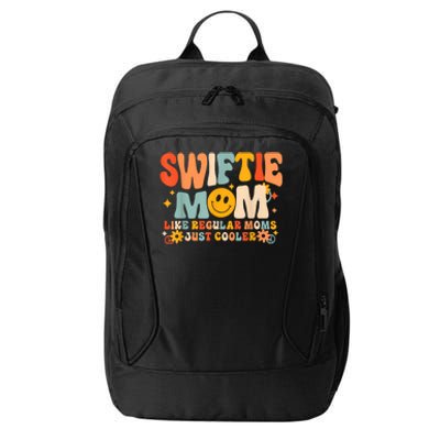 Its Me Hi Im The Cool Mom Its Me Retro Groovy Mothers Day City Backpack