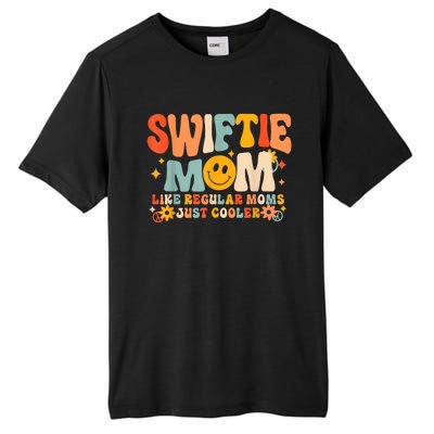 Its Me Hi Im The Cool Mom Its Me Retro Groovy Mothers Day Tall Fusion ChromaSoft Performance T-Shirt