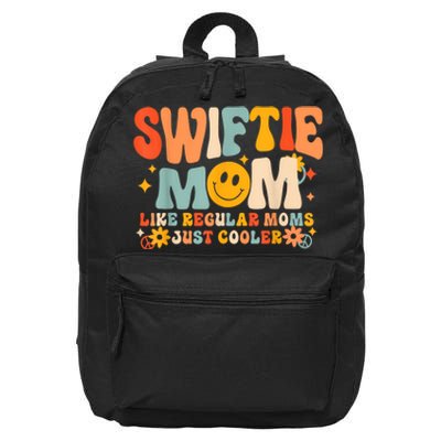 Its Me Hi Im The Cool Mom Its Me Retro Groovy Mothers Day 16 in Basic Backpack