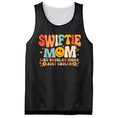 Its Me Hi Im The Cool Mom Its Me Retro Groovy Mothers Day Mesh Reversible Basketball Jersey Tank