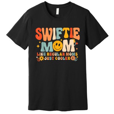 Its Me Hi Im The Cool Mom Its Me Retro Groovy Mothers Day Premium T-Shirt