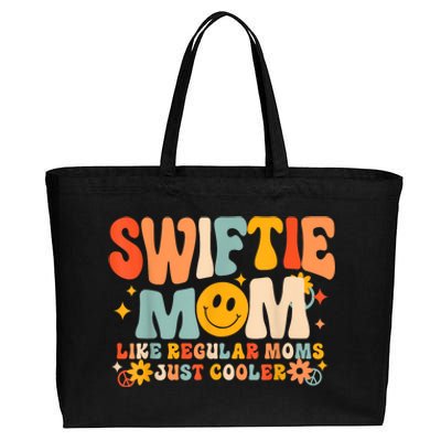 Its Me Hi Im The Cool Mom Its Me Retro Groovy Mothers Day Cotton Canvas Jumbo Tote