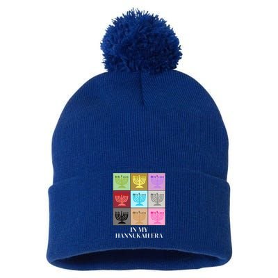 In My Hanukkah Era Ugly Jewish Xmas Funny Christmas Hanukkah  Pom Pom 12in Knit Beanie