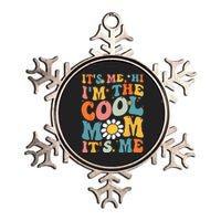 Its Me Hi Im The Cool Mom Its Me Mothers Day Groovy Metallic Star Ornament