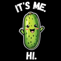 It's Me Hi I'm The Pickle Funny Pickles Lover City Backpack