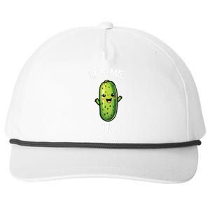 It's Me Hi I'm The Pickle Funny Pickles Lover Snapback Five-Panel Rope Hat