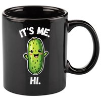 It's Me Hi I'm The Pickle Funny Pickles Lover 11oz C Handle Ceramic Mug