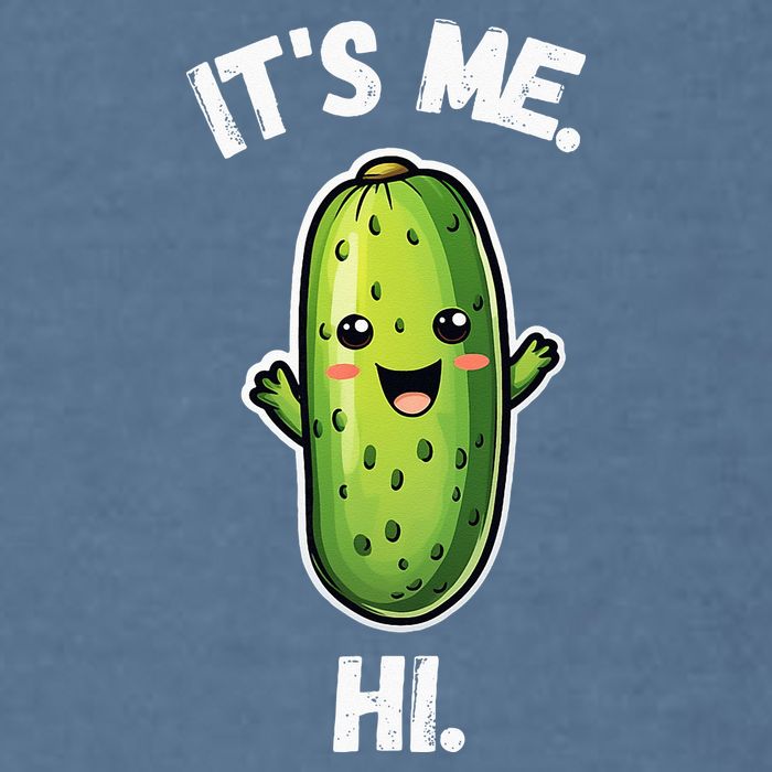 It's Me Hi I'm The Pickle Funny Pickles Lover Garment-Dyed Sweatshirt