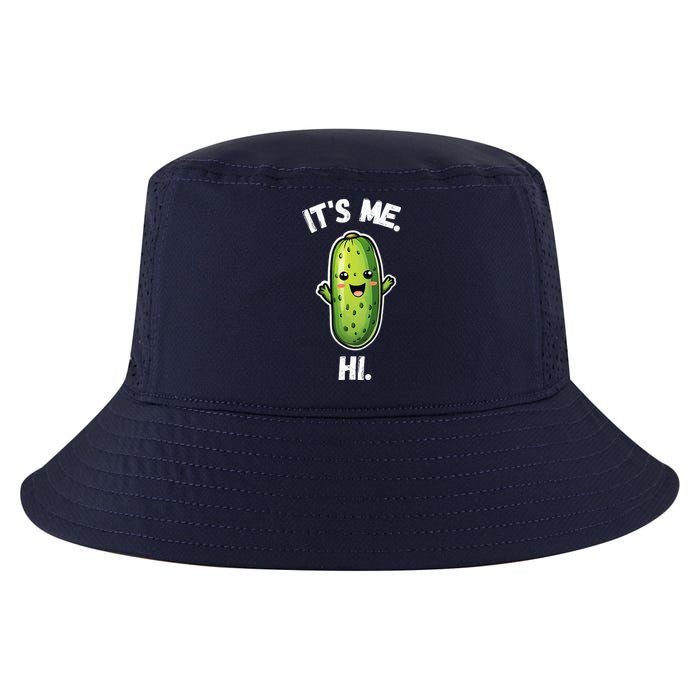 It's Me Hi I'm The Pickle Funny Pickles Lover Cool Comfort Performance Bucket Hat