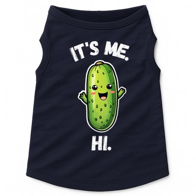 It's Me Hi I'm The Pickle Funny Pickles Lover Doggie Tank