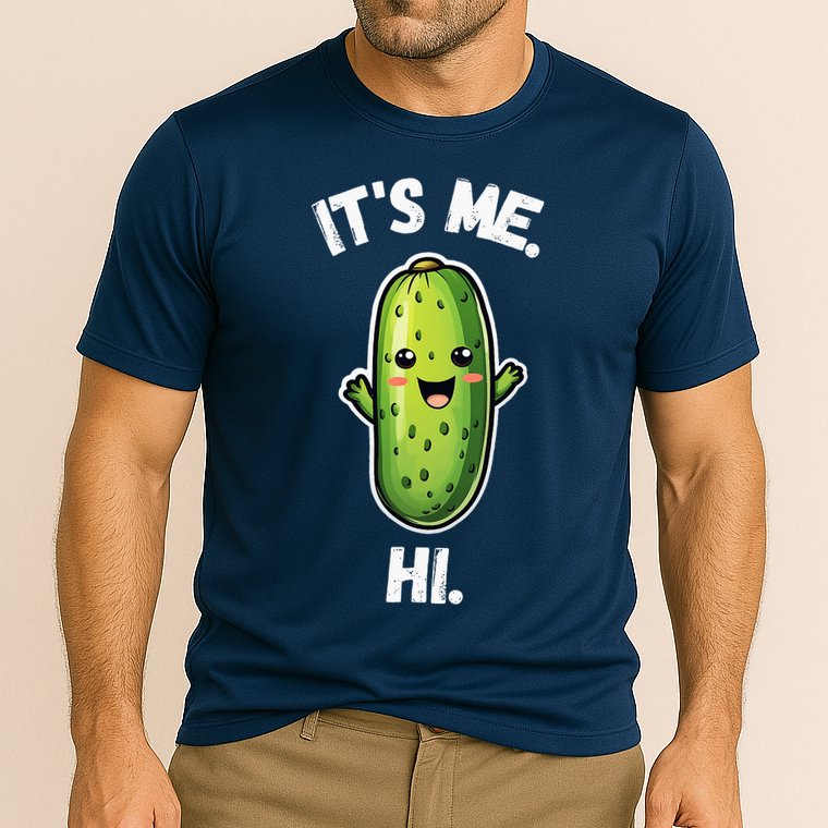 It's Me Hi I'm The Pickle Funny Pickles Lover Performance Shirt