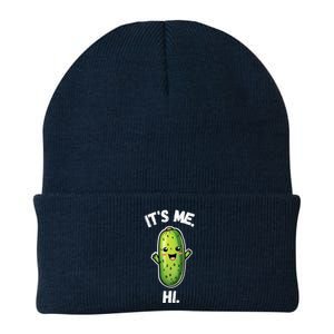 It's Me Hi I'm The Pickle Funny Pickles Lover Knit Cap Winter Beanie