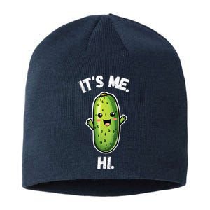 It's Me Hi I'm The Pickle Funny Pickles Lover Sustainable Beanie