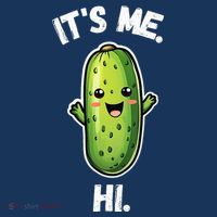 It's Me Hi I'm The Pickle Funny Pickles Lover Youth Performance Sprint T-Shirt