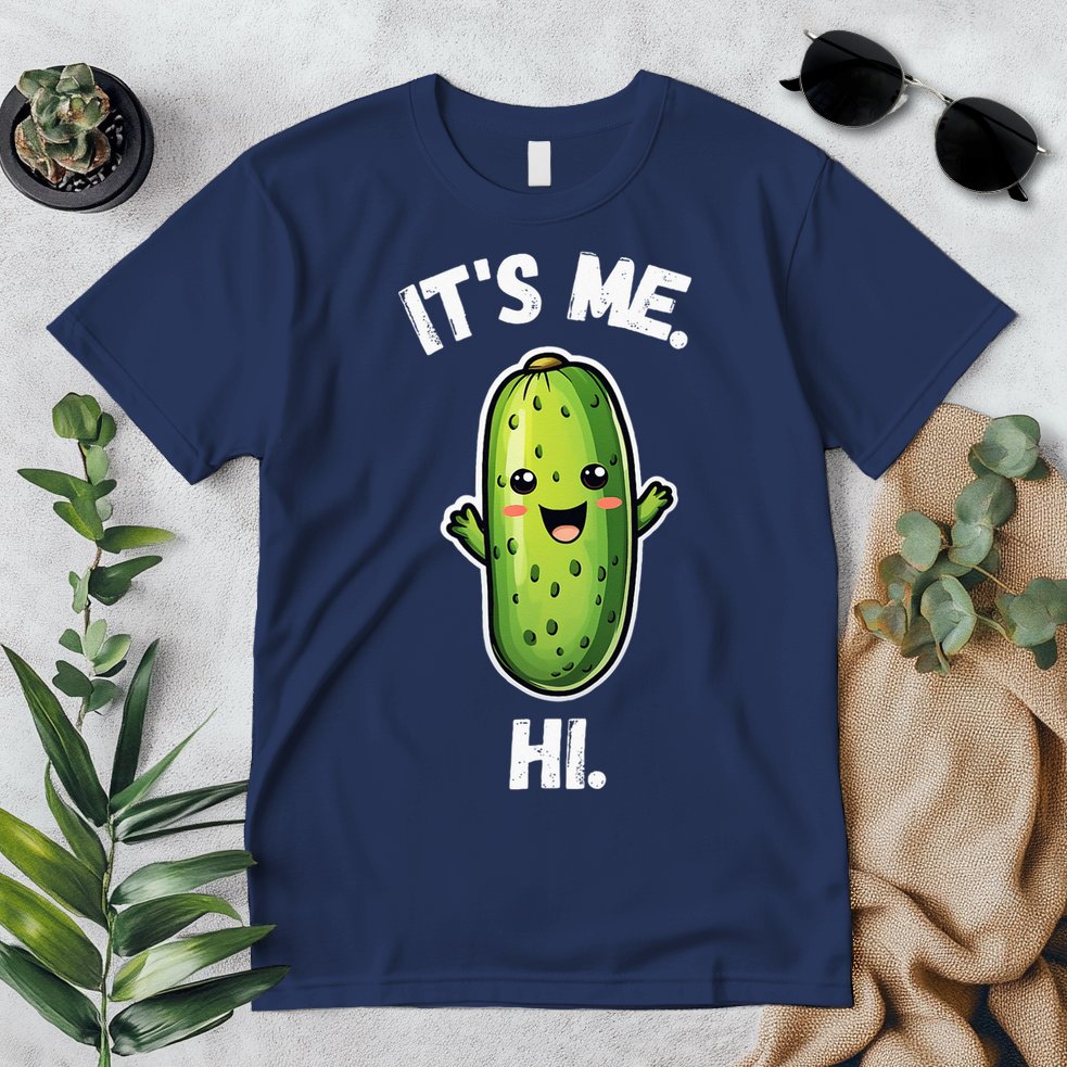 It's Me Hi I'm The Pickle Funny Pickles Lover Premium T-Shirt