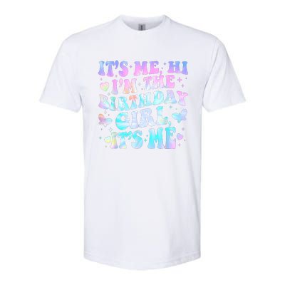 Its Me Hi Im Birthday Girl Its Me Groovy For Girls Softstyle CVC T-Shirt