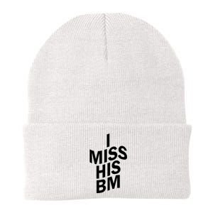 I Miss His BM Funny Knit Cap Winter Beanie