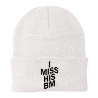 I Miss His BM Funny Knit Cap Winter Beanie