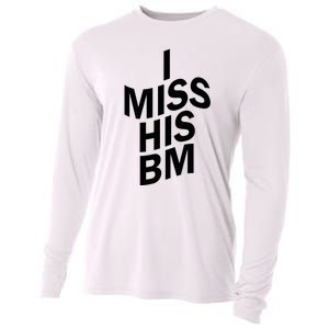 I Miss His BM Funny Cooling Performance Long Sleeve Crew