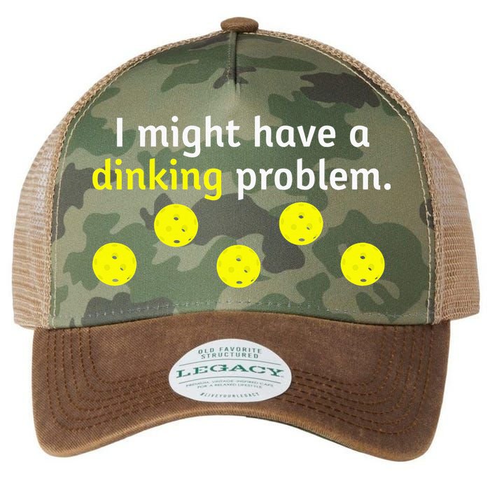 I Might Have A Dinking Problem Funny Pickleball Legacy Tie Dye Trucker Hat